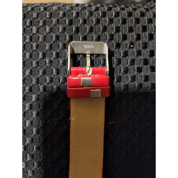 Reindeer Cahill & Co. Christmas Watch Red Green Reindeer Band Rare Holiday - Picture 8 of 8